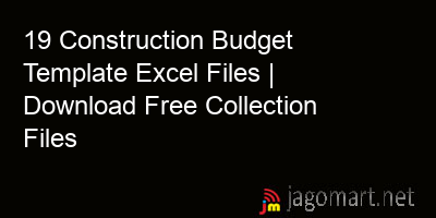 picture 19 Construction Budget Template Excel Files | Download Free Collection Files