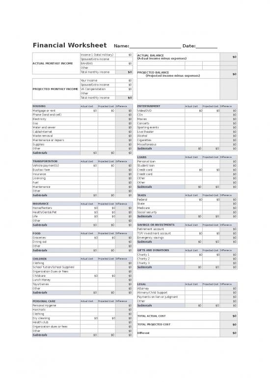 picture1_Spreadsheet For Expenses 40977 | 07   Ci Applicant Personal Budget Worksheet
