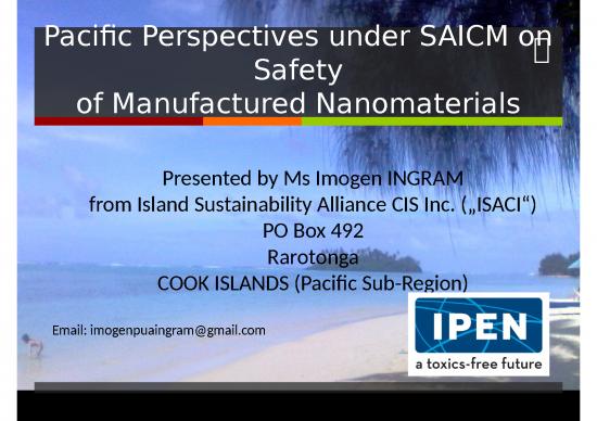 picture Nanotechnology Seminar Ppt 42337 | 11sep2015 Ipen Pacific Sids Presentation Asia Pacific Regnl Nano Meeting