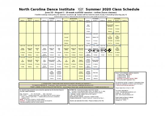 picture_2020 Summer Schedule