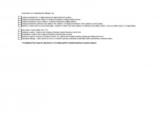 picture Business Expense Spreadsheet 41806 | 2021 Mileage Log Form