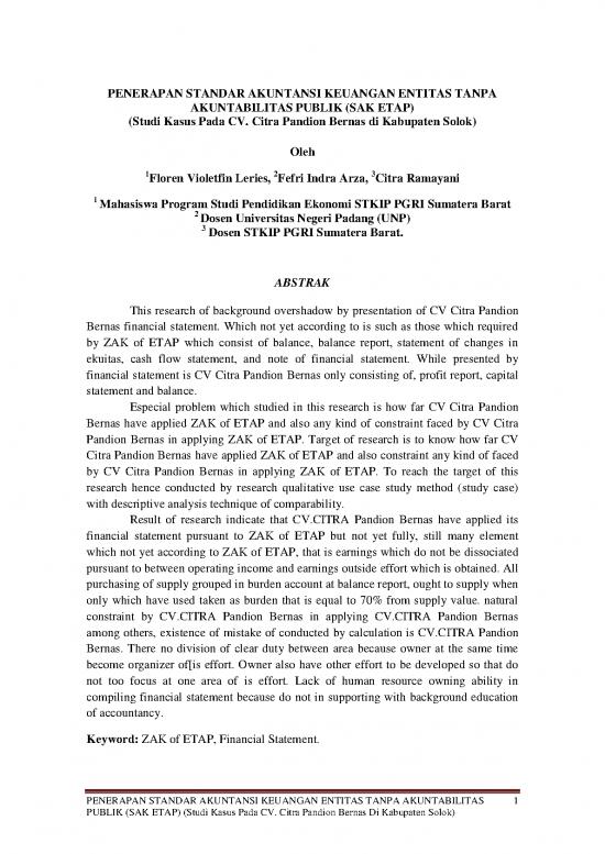 picture Ekonomi Publik Pdf 42033 | 29780 Id Penerapan Standar Akuntansi Keuangan Entitas Tanpa Akuntabilitas Publik Sak Etap