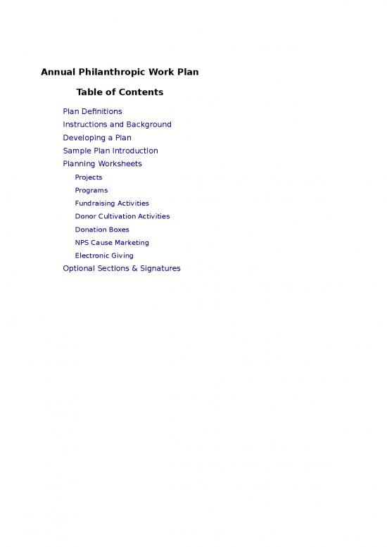 picture Electronic Spread Sheet 41477 | 2 Sample Annual Work Plan Final 508