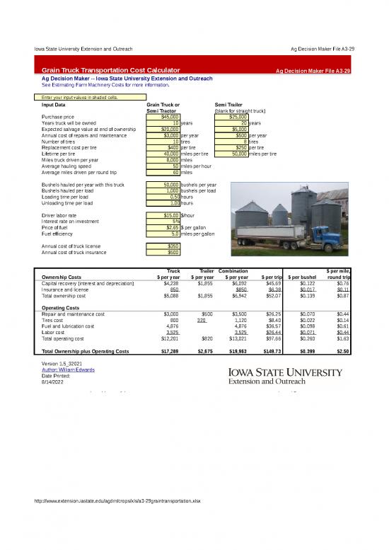 picture1_Cost Sheet Format In Excel 40725 | A3 29graintransportation