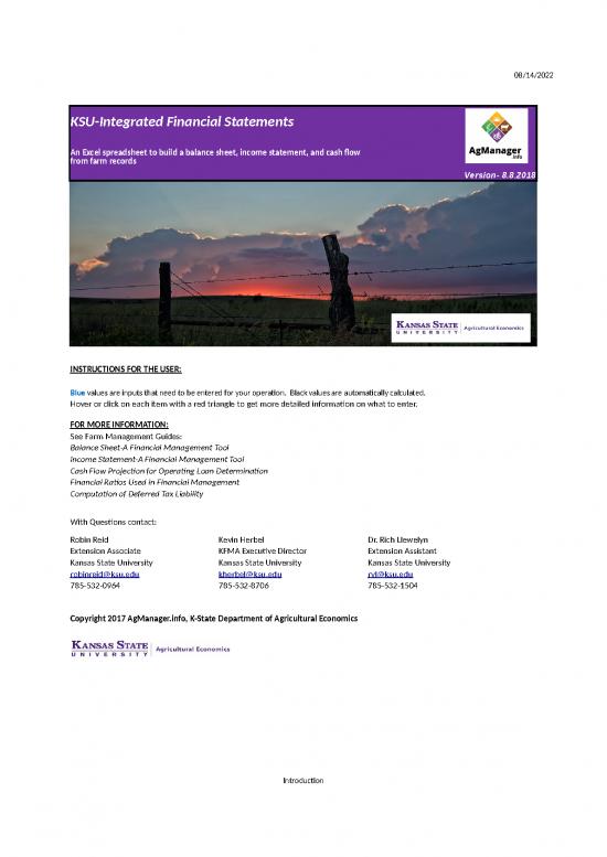 picture Financial Spreadsheet 40698 | Blank Integrated Financial Statements 2