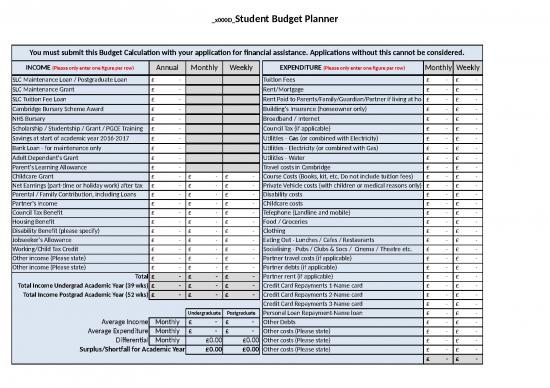 picture Monthly Budget Template 41053 | Budget Planner 0