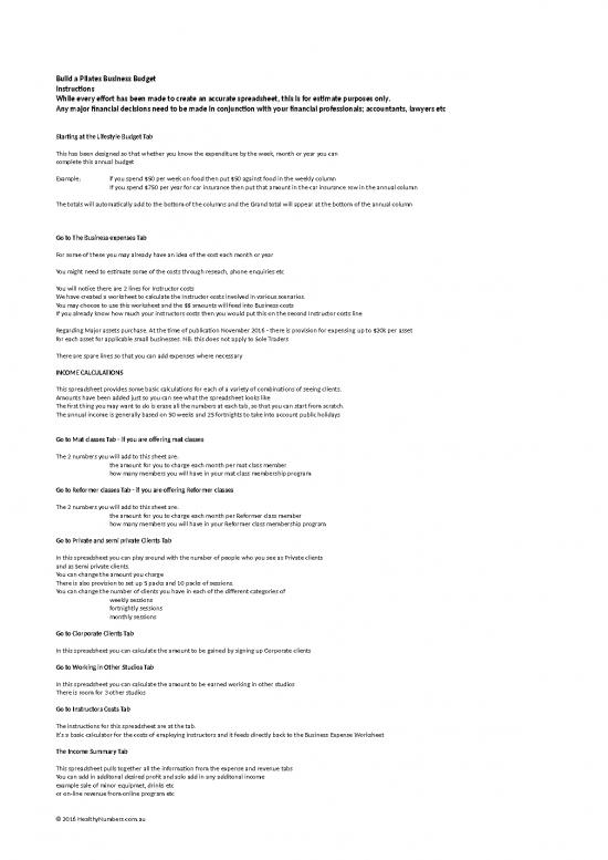 picture1_Estimate Template Excel 40689 | Build Pilates Business Budget 50
