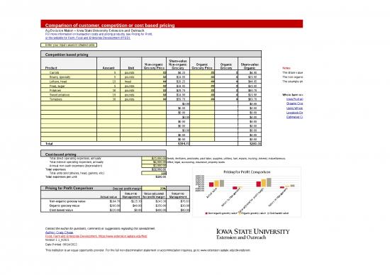 picture Comparison Sheet Format In Excel 40726 | C1 55marketcomparison