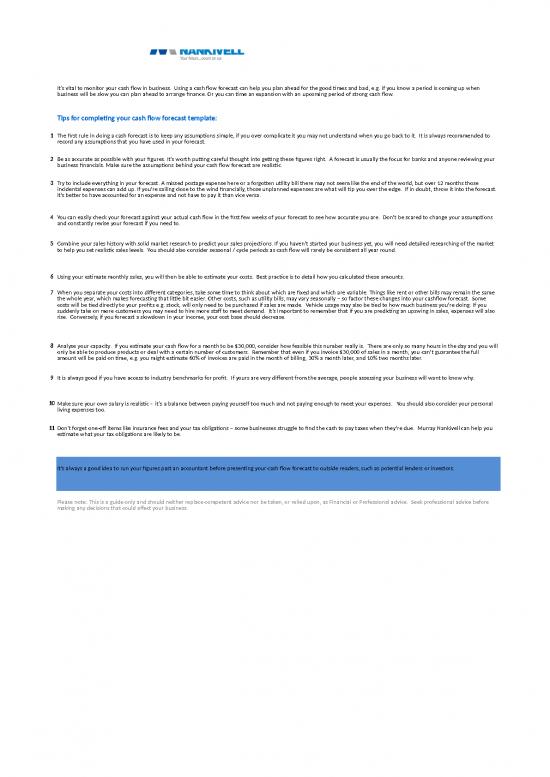 picture1_Excel Sample Sheet 41610 | Cashflow Forecast Template