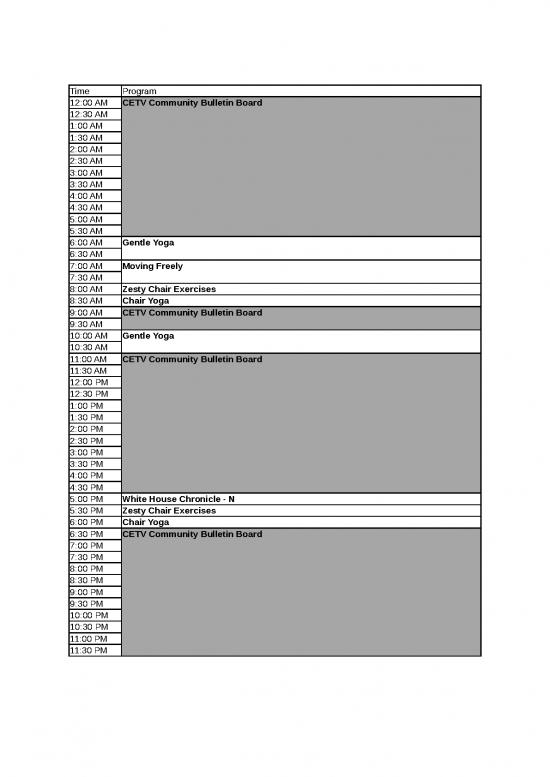picture Excel Sample Sheet 41374 | Cetv Day 0103 0109