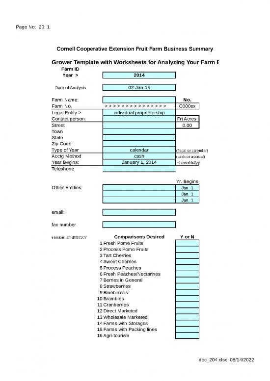 picture Excel Sample Sheet 40688 | Doc 204