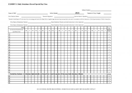 picture1_Excel Sample Sheet 41646 | Exhibit E Daily Attendance Record 2 22 22