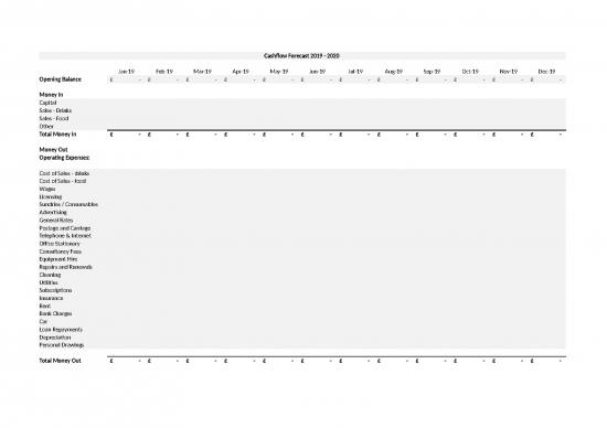 picture_Spreadsheet For Expenses 41391 | Financal Plan Template