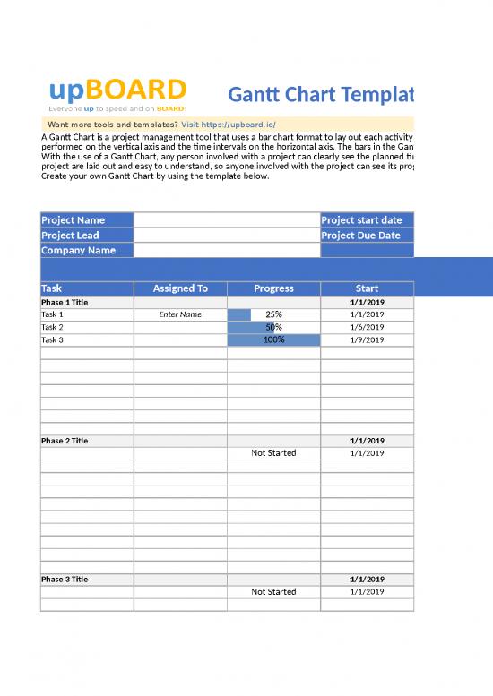 picture1_Project Management Spread Sheet 42176 | Free Gantt Chart Template Excel Download