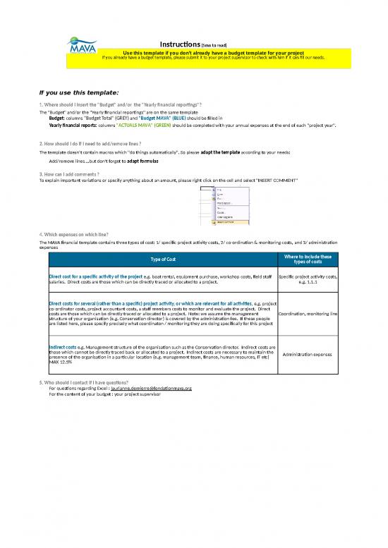 picture Spreadsheet For Expenses 40870 | Fundraising Grant Financial Budget Reporting Eng Vf