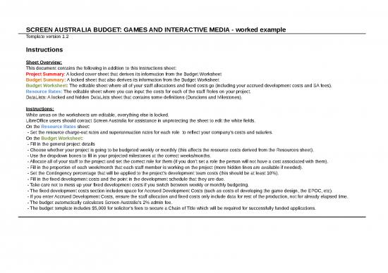 picture_Budget Spreadsheet 40939 | Games Production Program Budget Template Sample