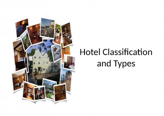 picture Business Spread Sheet 42466 | Hotel Classification And Types