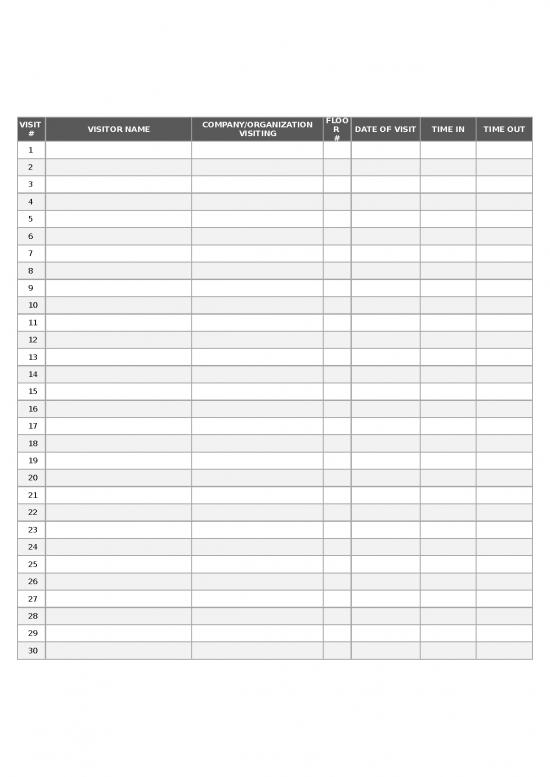 picture_Excel Sample Sheet 42251 | Ic Visitor Sign In Sheet 8872