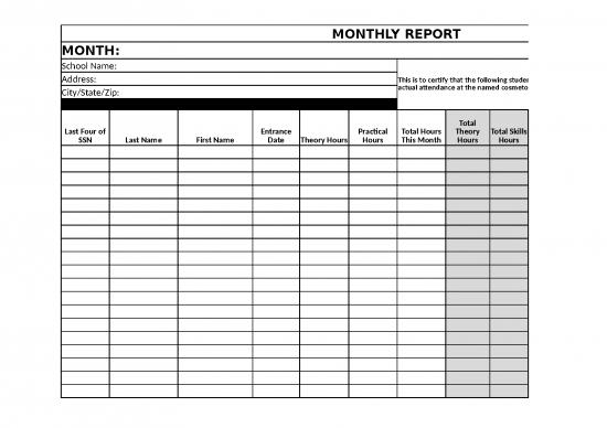 9 Students Attendance Sheet In Excel Files | Download Free Collection Files