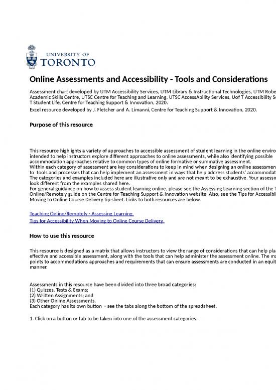 picture Excel Sample Sheet 41385 | Online Assessments And Accessibility Excel Resource