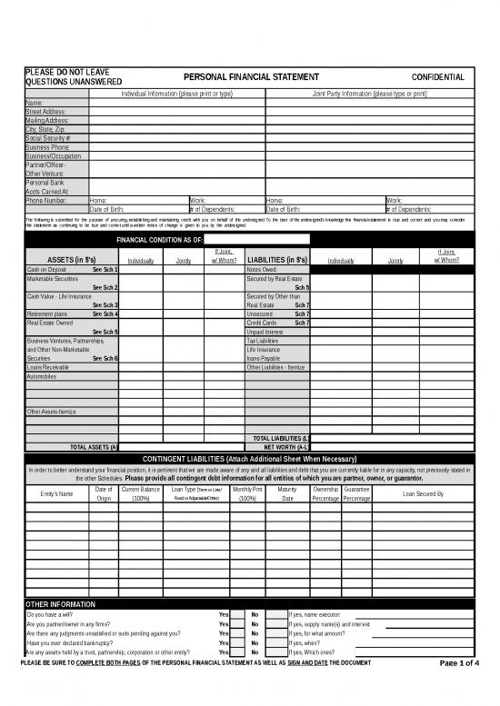 picture1_Financial Spreadsheet 40885 | Park National Bank Fillable Pfs