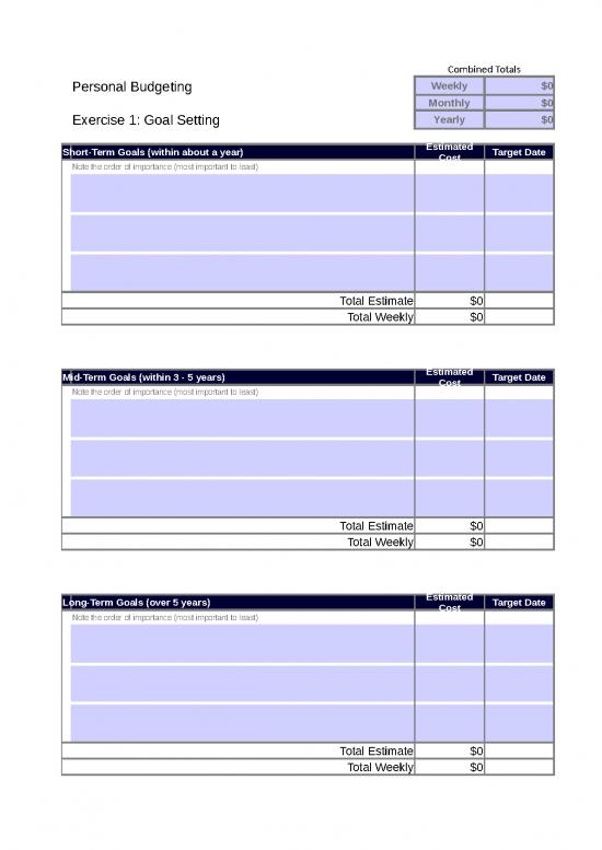 picture Estimate Template Excel 41481 | Pd Personal Budgeting Spreadsheet