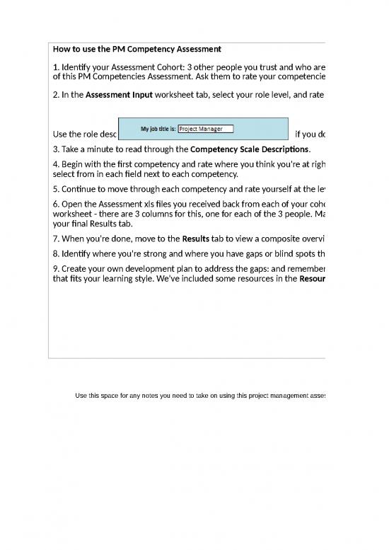 picture Excel Sample Sheet 42172 | Pm Assessment Worksheet V1 Locked