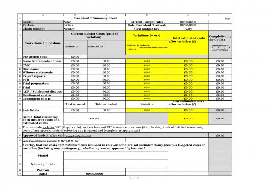 picture_Estimate Template Excel 41759 | Prec T V2020 003