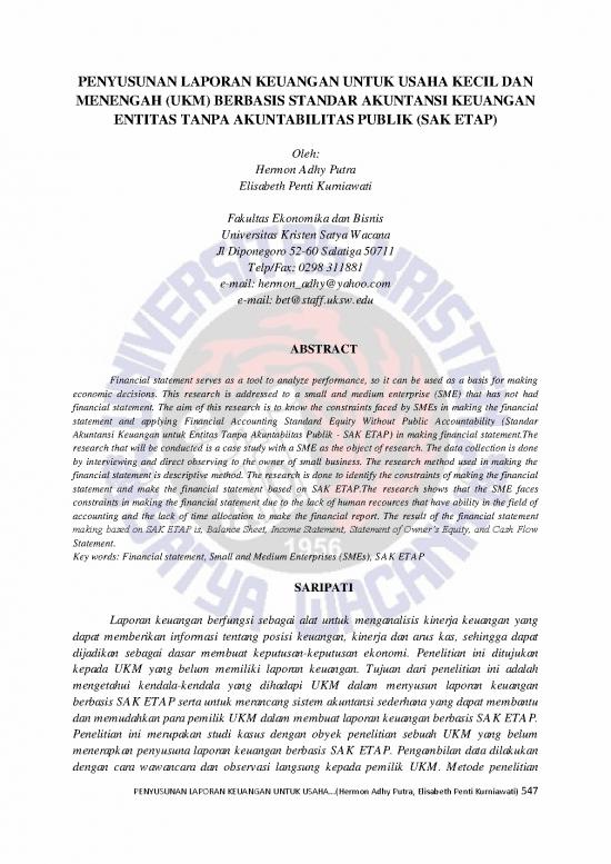 picture Akuntansi Pdf 42066 | Pros Hermon Ap Elisabeth Pk Penyusunan Laporan Keuangan Untuk Usaha Fulltext