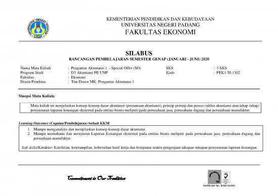 picture Pengantar Ekonomi Pdf 41973 | Rps Pengantar Akuntansi 1 So D3 Akuntansi