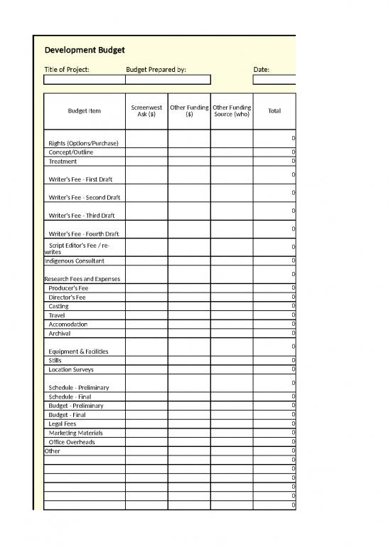 picture1_Spreadsheet For Expenses 41039 | Screenwest Budget Template With Rationale