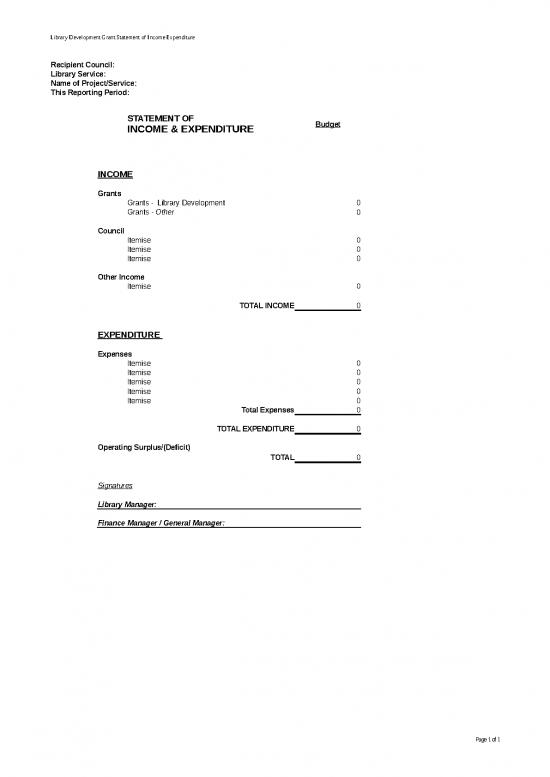 picture Spreadsheet For Expenses 41047 | Statementofincomeandxxpenditure