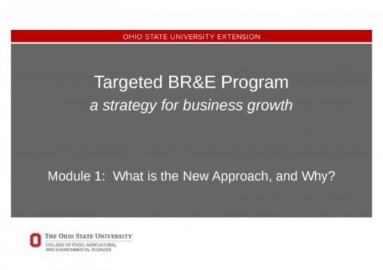 picture Business Spread Sheet 42410 | Targeted Br&e Program   Module 1 Powerpoint Slides