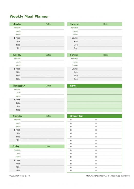 picture1_Excel Sample Sheet 41409 | Weekly Meal Planner