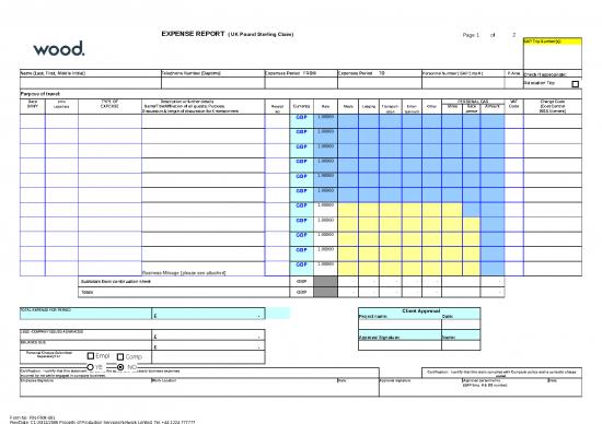 picture1_Spreadsheet For Expenses 40795 | Wood Expense Claim Form