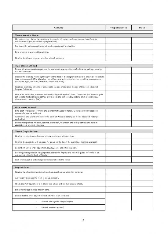 Excel Sheet Work 41519 | Event Timeline Template