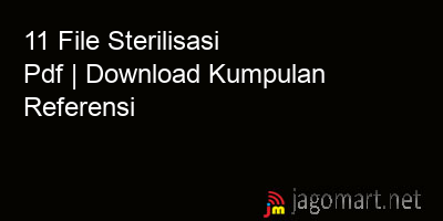 picture 11 File Sterilisasi Pdf | Download Kumpulan Referensi