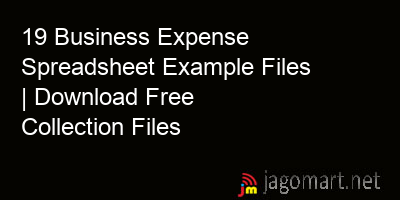 picture 19 Business Expense Spreadsheet Example Files | Download Free Collection Files