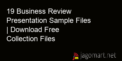 picture 19 Business Review Presentation Sample Files | Download Free Collection Files