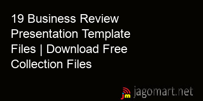 picture 19 Business Review Presentation Template Files | Download Free Collection Files