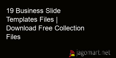 picture 19 Business Slide Templates Files | Download Free Collection Files