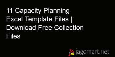 picture 11 Capacity Planning Excel Template Files | Download Free Collection Files