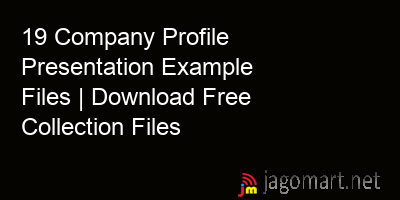 picture 19 Company Profile Presentation Example Files | Download Free Collection Files
