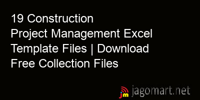 picture 19 Construction Project Management Excel Template Files | Download Free Collection Files