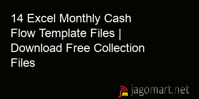 picture 14 Excel Monthly Cash Flow Template Files | Download Free Collection Files