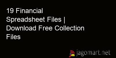 picture 19 Financial Spreadsheet Files | Download Free Collection Files