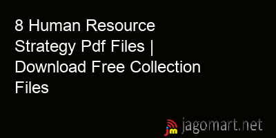 picture 8 Human Resource Strategy Pdf Files | Download Free Collection Files