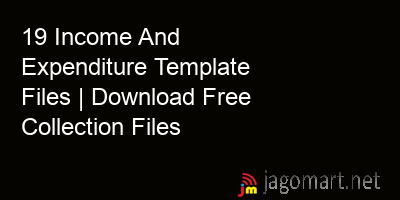 picture 19 Income And Expenditure Template Files | Download Free Collection Files