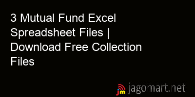 picture 3 Mutual Fund Excel Spreadsheet Files | Download Free Collection Files