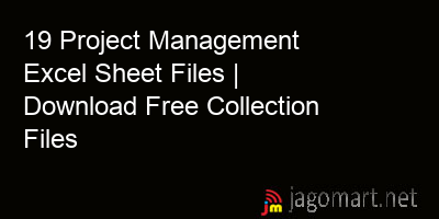 picture 19 Project Management Excel Sheet Files | Download Free Collection Files